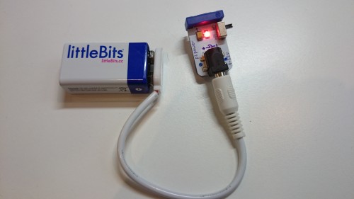 littleBits POWER モジュール