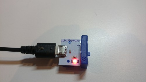littleBits USB POWER モジュール（制限抵抗変更）